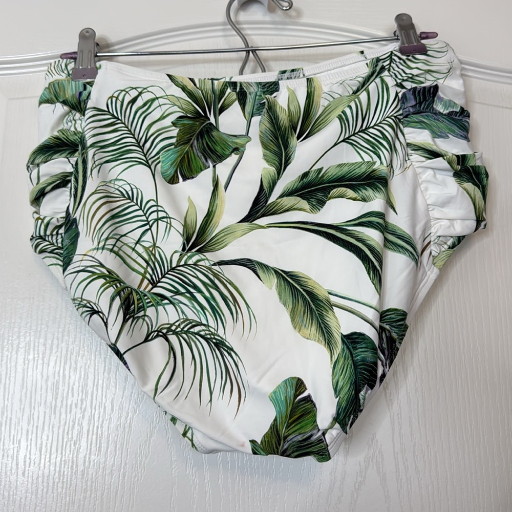 Jantzen Two Piece Tankini Swim Suit with Tummy Control Size 14 - Picture 6 of 16